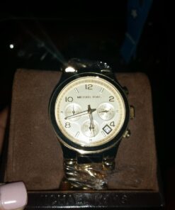 Michael Kors Women's Runway Gold-Tone Watch MK3131 27 71OOw9fUgVL