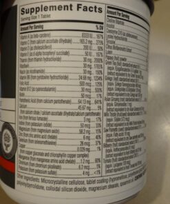 Swisse Ultivite Daily Multivitamin for Men | 50 Vitamins, Antioxidants and Minerals + Adaptogens | Energy, Stress & Immune Support | Mens Multivitamins Supplement | 120 Tablets Men's Multivitamins - 120 count Multicolor 27 71OP6TjyywL 1