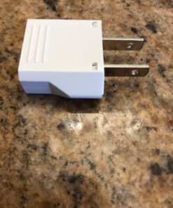 Unidapt Europe to USA Outlet Plug Adapter Converter, 2 Pack, Power Travel From European to American, Canada, Mexico, Type A 50 71OPI7o qqL