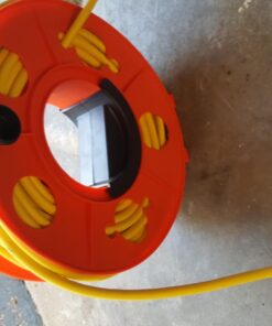 Bayco KW-130 Cord Storage Reel with Center Spin Handle, 150-Feet,Orange 19 71OPKbsnJYL