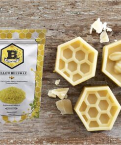 Beesworks Yellow Beeswax Pellets (1 lb) | 100% Pure, Cosmetic Grade, Triple-Filtered Beeswax for DIY Skin Care, Lip Balm, Lotion, and Candle Making 1 Pound (Pack of 1) 31 71OPOpYrNIL 1