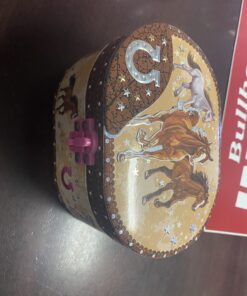 Hot Focus Dashing Horse Oval Shaped Musical Jewelry Box 13 71OPjT759wL