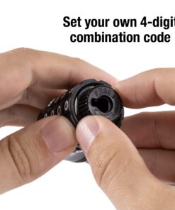 Master Lock 8370D Set Your Own Combination Bike Lock, 5 Feet Long , Black 5 Ft. Set your own combo Lock Cable 1 Pack 13 71OPqJPdHGL