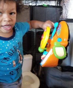 VTech Turn and Learn Driver Amazon Exclusive,Orange Orange Standard Packaging 64 71OQ5p9CxRL