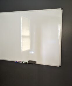 VIZ-PRO Magnetic Whiteboard/Dry Erase Board, 48 X 36 Inches, Silver Aluminium Frame 30 71OR615uWYL