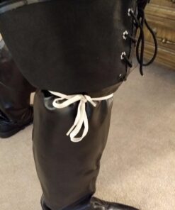 Forum Novelties Adult Pirate Boot Covers Costume Accessory Black 29 71OS9goLyL