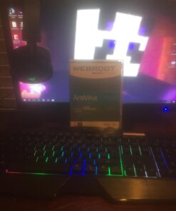 Webroot Antivirus Software 2023 | 3 Device | 1 Year Keycard Delivery for PC/Mac Keycard (PC/Mac) 1 Year 3 Device Standard 27 71OTJT7P2mL