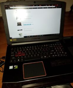 Acer Predator Helios 300 Gaming Laptop, 15.6" Full HD IPS, Intel i7 CPU, 16GB DDR4 RAM, 256GB SSD, GeForce GTX 1060-6GB, VR Ready, Red Backlit KB, Metal Chassis, Windows 10 64-bit, G3-571-77QK 53 71OUNiIiv0L