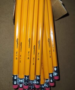 Amazon Basics Woodcased #2 Pencils, Pre-sharpened, HB Lead, Box of 30 30 Count (Pack of 1) 26 71OUP6 iM2L