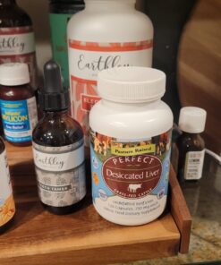 Perfect Supplements – Perfect Desiccated Liver – 120 Capsules - Undefatted Beef Liver – Natural Source of Protein, Iron, Vitamins A & B 1 17 71OVPSep8CL