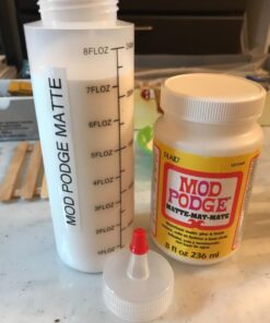 Mod Podge CS11301 Waterbase Sealer, Glue and Finish, 8 Oz, Matte 47 71OVi9DJxKL