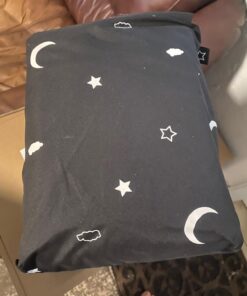 Amazon Basics Portable Window Blackout Curtain Shade with Suction Cups for Travel, 2-Pack, 78"L x 50"W, Black 34 71OWATkrx7L