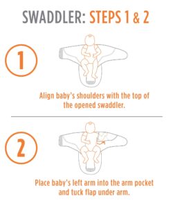 Ergobaby Swaddle Wrap, Original Swaddler, Elephant 11 71OWKkYPcVL