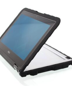 Gumdrop DropTech Laptop Case Fits Dell Chromebook 5190 2-in-1 Designed for K-12 Students, Teachers and Classrooms – Drop Tested, Rugged, Shockproof Bumpers for Reliable Device Protection Color – Black 14 71OWSReaNpL