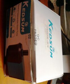 KEDSUM 550GPH Submersible Pump(2500L/H, 40W), Ultra Quiet Water Pump with 5ft High Lift, Fountain Pump with 6.5ft Power Cord, 3 Nozzles for Fish Tank, Pond, Aquarium, Statuary, Hydroponics Blue 37 71OWyS3hQhL