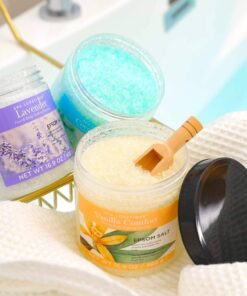 Bath Salts for Soaking, Spa Luxetique Epsom Salts Gifts Set for Women, 3.17lbs Bath Salts for Women Relaxing, Epsom Salts for Soaking for Pain, Mother's Day Christmas Gifts for Woman Mom 4PCS Epsom Salt 16 71OX 8ttDSL