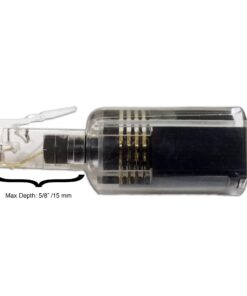 Softalk 21002 Phone Cord Detangler Clear/Black Landline Telephone Accessory 6 71OX X9F 1L