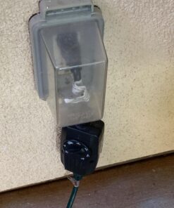 Coleman Cable 2001 Outdoor 24-Hour Mechanical Light Sensor Timer, Black 24-Hour with Light Sensor 17 71OX50NaxqL