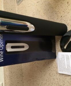 Electric Wine Opener - Automatic Corkscrew Bottle Openers Battery Operated - Gift Set Includes Electronic Cordless Auto Open Cork Screw, Foil Remover & Holder Stand - Stainless Steel Wines Accessories 36 71OXGqAIuxL 1