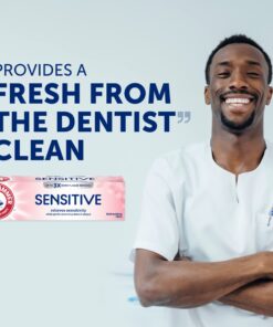 Arm & Hammer Sensitive Toothpaste, Refreshing Mint, Relieves Sensitivity, 4.5 Ounce (Pack of 12) 4.5 Ounce (Pack of 12) 17 71OXQ5W7vsL