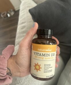 NatureWise Vitamin D3 2000iu (50 mcg) Healthy Muscle Function, and Immune Support, Non-GMO, Gluten Free in Cold-Pressed Olive Oil, Packaging Vary ( Mini Softgel), 360 Count(Pack of 1) 360 Count (Pack of 1) 33 71OXjrq LhL