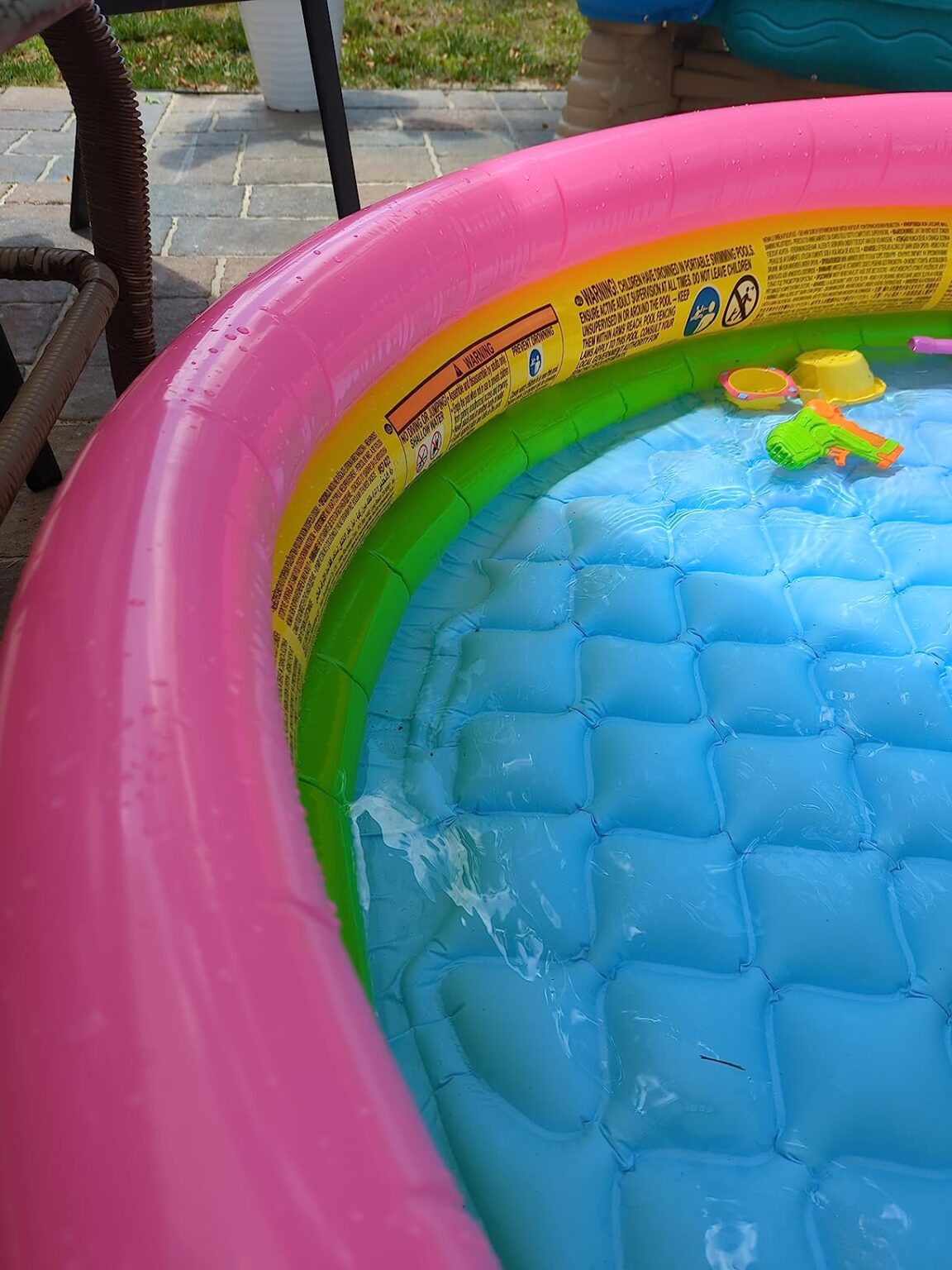 Intex Kiddie Pool - Kid's Summer Sunset Glow Design - 58