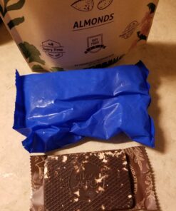 ChocZero's Keto Bark, Dark Chocolate Almonds with Sea Salt. Sugar Free, Low Carb. No Sugar Alcohols, No Artificial Sweeteners, All Natural, Non-GMO (2 bags, 15 servings/each) Almond 25 71OZGsHstL