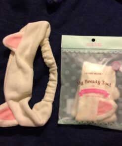 ETUDE My Beauty Tool Lovely Etti Hair Band | A Cute and Lovely Tool To Keep Away Your Hair | Hair Band for Cleansing & Sleeping 47 71OaHShTCAL