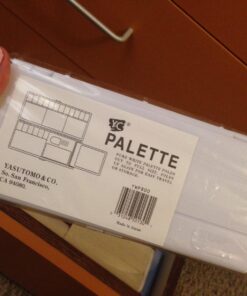Yasutomo Palette Plastic Fold Up 3 Sections 8 1/4" x 3 3/4" x 5/8" 13 71Ob5fP2l2L