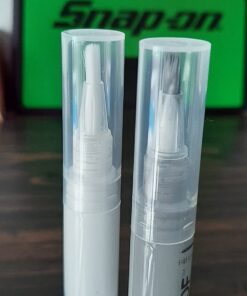 Slobproof Refillable Paint Brush Pens 2 in 1 Pack. Convenient Touch-Up with Easy To Use Syringes, Fillable Solution for Precision and Ease in Paint Touch-Ups. Ideal for Home, Wood 2 Count (Pack of 1) 25 71Oc1qmB AL