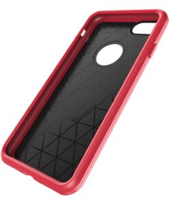 iPhone 7 Case, Hybrid Modern Slim Textured Grip Cell Phone Case for Apple iPhone 7 (2016) (Hot Pink) Hot Pink 9 71OccOY84JL