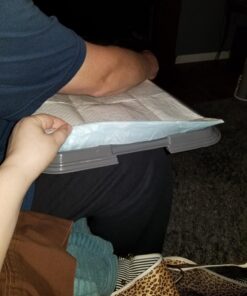 IRIS USA Small Pet Training Pad Holder, Dark Gray 17"x17" 37 71OcvNm8Y0L