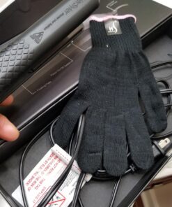 Herstyler Superstyler Onyx Ceramic Flat Iron, Ceramic Hair Straightener With Adjustable Temperature, Travel-friendly Dual Voltage Flat Iron Black 41 71Od Ue0QEL