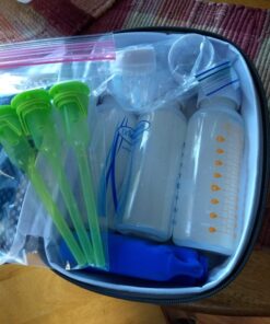 Dr. Brown's Natural Flow® Anti-Colic Options+™ Narrow Baby Bottles 8 oz/250 mL, with Level 1 Slow Flow Nipple, 4 Pack, 0m+ 8oz, Clear 4 Count (Pack of 1) 59 71Od9Bt SPL