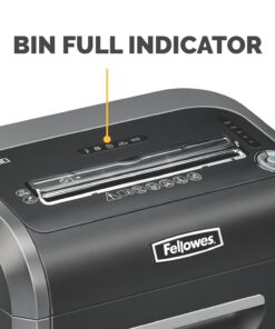 Fellowes Powershred 79Ci 16-Sheet 100% Jam-Proof Crosscut Paper Shredder for Office and Home, Black/Dark Silver 3227919 16 Sheet 25 71OdaGR1TKL