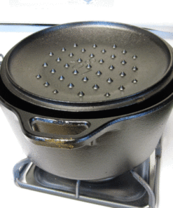 Lodge L8DOLKPLT Cast Iron Dutch Oven with Dual Handles, Pre-Seasoned, 5-Quart,Black 5 Quart 33 71OdiLTnPnL