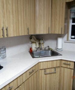 Cosmas 25 Pack 305-030SN Satin Nickel Cabinet Hardware Euro Style Bar Handle Pull - 3" Inch (76mm) Hole Centers, 5-3/8" Overall Length, 1/2" Inch Bar Diameter 49 71Odj8CaZiL