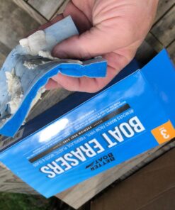 Premium Boat Scuff Erasers | Boating Accessories Gifts for Cleaning Boat Accessories or Gift for Pontoon Fishing Jon Boats Decks Vinyl Boat Cleaner Hull Cleaner Gadgets for Men and Women 3 Pack 61 71Oe6Om8E9L