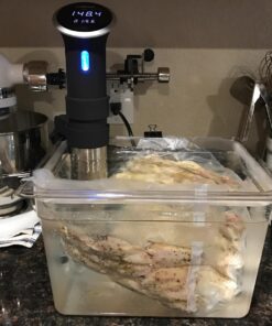 LIPAVI Sous Vide Container Model C10 3.0 Gallon (12 Quarts) 12.7 x 10.3 Inch - NOT INCLUDED: Matching rack and tailored lids for Joule, Anova and more sold separately 12 Quarts 27 71Oev7O74WL
