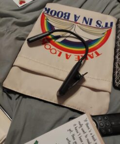 Gritin 9 LED Rechargeable Book Light for Reading in Bed - Eye Caring 3 Color Temperatures,Stepless Dimming Brightness,80 Hrs Runtime Small Lightweight Clip On Book Reading Light for Kids,Studying Black 36 71OfBY FKKL