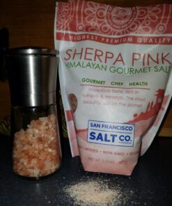Sherpa Pink Himalayan Salt - 2 lb. Bag Coarse Grain - For Grinders and Salt Mills 2 Pound (Pack of 1) 31 71OfGHPY3QL