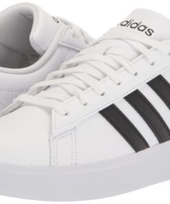 adidas Women's Grand Court 2.0 Tennis Shoe 8.5 White/Black/Black 18 71OfWPaU6PL