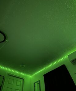 TJOY 100ft Bluetooth LED Strip Lights, Music Sync LED Lights Strip, RGB Color Changing LED Lights with Remote,Smart Phone APP Control, LED Lights for Bedroom,TV,Room DIY (APP+Remote +Mic) 41 71OgthXPQPL