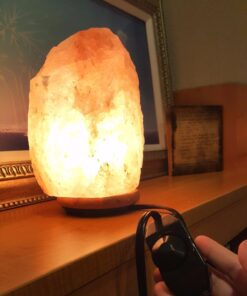 Himalayan Glow 1002 Crystal, 6-8 Lbs, Salt Lamp Himalayan Salt Lamp 66 71Ohkd116aL