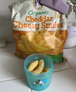 Whiskware Disney Stackable Snack Containers for Kids and Toddlers, 3 Stackable Snack Cups for School and Travel, Mickey and Pluto Mickey & Pluto 17 71Oi e1XF1L