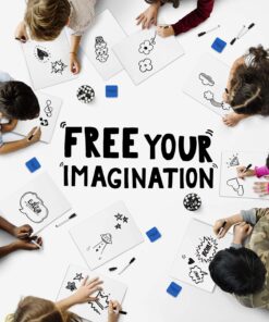 Magicfly Small White Boards, Dry Erase Board Pack of 26, Mini Whiteboards 9x12 Inches Double-Sided White Boards for Students Classroom Teachers School Supplies Office with 32 Pens and 26 Erasers 26 packs 19 71OiFEY4jS