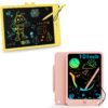 KOKODI LCD Writing Tablet, 10 Inch Colorful Toddler Doodle Board Drawing Tablet, Erasable Reusable Electronic Drawing Pads, Educational and Learning Toy for 3-6 Years Old Boy and Girls 6 71Ojo5cBY2L