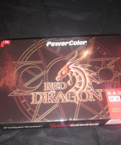 PowerColor AMD Radeon RED DRAGON RX 580 8GB GDDR5 1 x DL DVI-D / 1 x HDMI / 3 x DisplayPort Graphics Card (AXRX 580 8GBD5-3DHDV2/OC ) 16 71Ojy 4T7lL