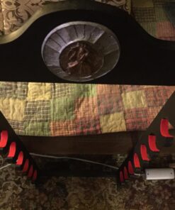 BladesUSA WS-8WX Sword Stand 8-Tiers Wall Mount Sword Stand with Samurai Logo 22 71Ok1at7k5L