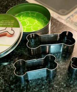 Fox Run Dog Bone Cookie Cutter Set, Stainless Steel, 3-Piece 3 piece 31 71OkNQyCBzL